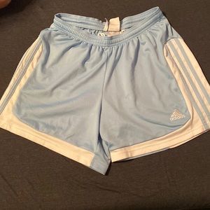 Adidas’s light blue basketball shorts
